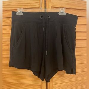 Athleta Black Modal Pajama Shorts